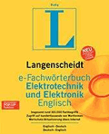 Langenscheidt e-Fachwörterbuch Elektrotechnik und Elektronik Englisch-Deutsch / Deutsch-Englisch
