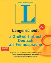 Langenscheidt e-Großwörterbuch Deutsch als Fremdsprache