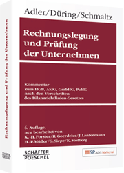Adler/Düring/Schmaltz: Rechnungslegung und Prüfung der Unternehmen (ADS national)