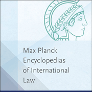 The Max Planck Encyclopedias of Public International Law Online