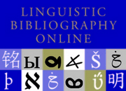 Linguistic Bibliography (LBO) / Bibliographie Linguistique