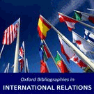 Oxford Bibliographies Online (OBO): International Relations