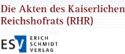 Die Akten des Kaiserlichen Reichshofrats (RHR)