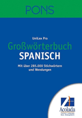 PONS UniLex Pro Großwörterbuch Spanisch