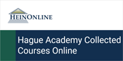 Hague Academy Collected Courses (HACCO)