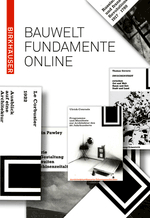 De Gruyter eBooks: Bauwelt Fundamente Online