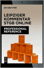 Leipziger Kommentar StGB Online