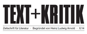 TEXT+KRITIK - Zeitschrift für Literatur