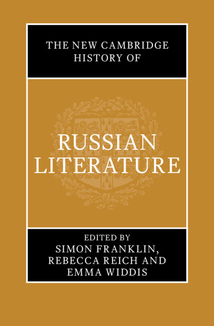 Cambridge Histories Online (CHO): The New Cambridge History of Russian Literature