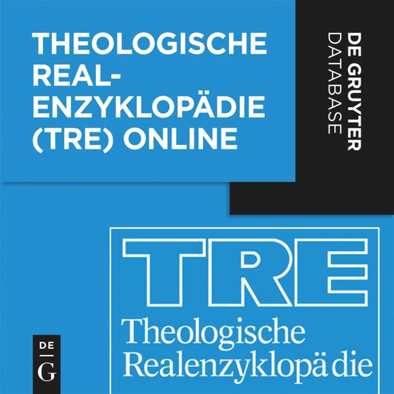 Theologische Realenzyklop&auml;die (TRE) Online