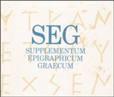 Supplementum Epigraphicum Graecum (SEG)