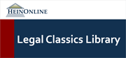 HeinOnline Legal Classics Library