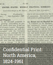 Confidential Print: North America, 1824-1961