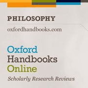 Oxford Handbooks Online (OHO): Philosophy