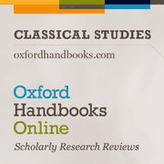 Oxford Handbooks Online (OHO): Classical Studies