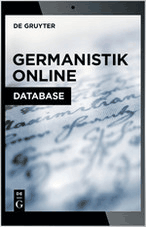 Germanistik Online Datenbank