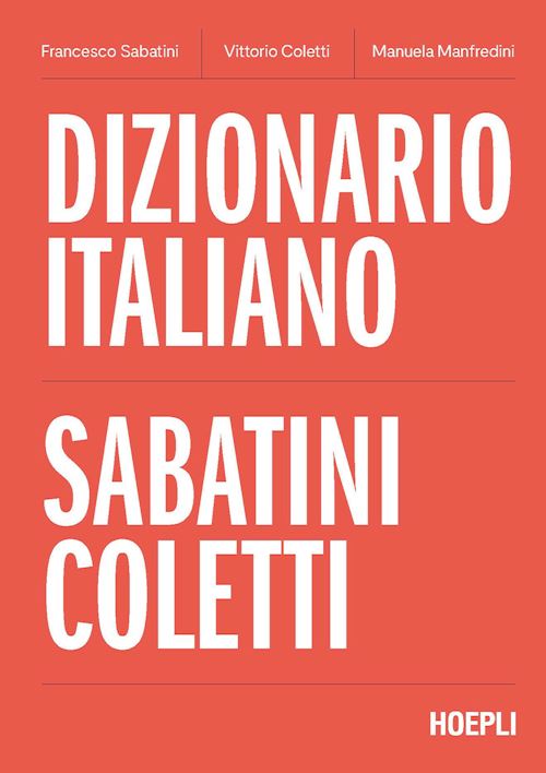 Dizionario Italiano Sabatini Coletti