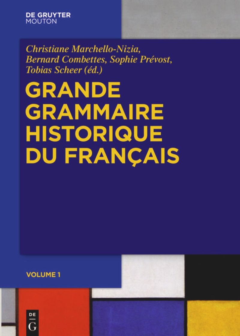 Grande Grammaire Historique du Fran&ccedil;ais (GGHF)