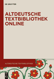 Altdeutsche Textbibliothek Online (ATB)