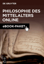 De Gruyter eBooks: Philosophie des Mittelalters Online