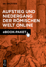 De Gruyter eBooks: Aufstieg und Niedergang der römischen Welt Online (1972 - 1996)