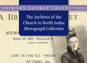 The Archives of the Church in North India: Monograph Collection