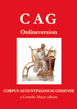 Corpus Augustinianum Gissense (CAG-online)