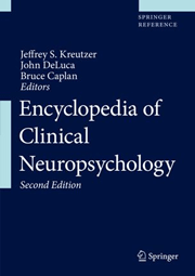 Encyclopedia of Clinical Neuropsychology, 2nd Edition
