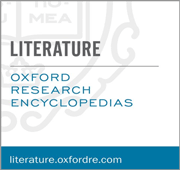 Oxford Research Encyclopedias (ORE): Literature