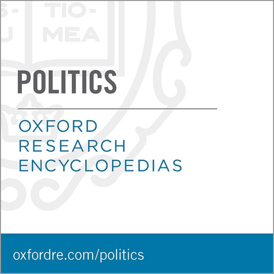 Oxford Research Encyclopedias (ORE): Politics