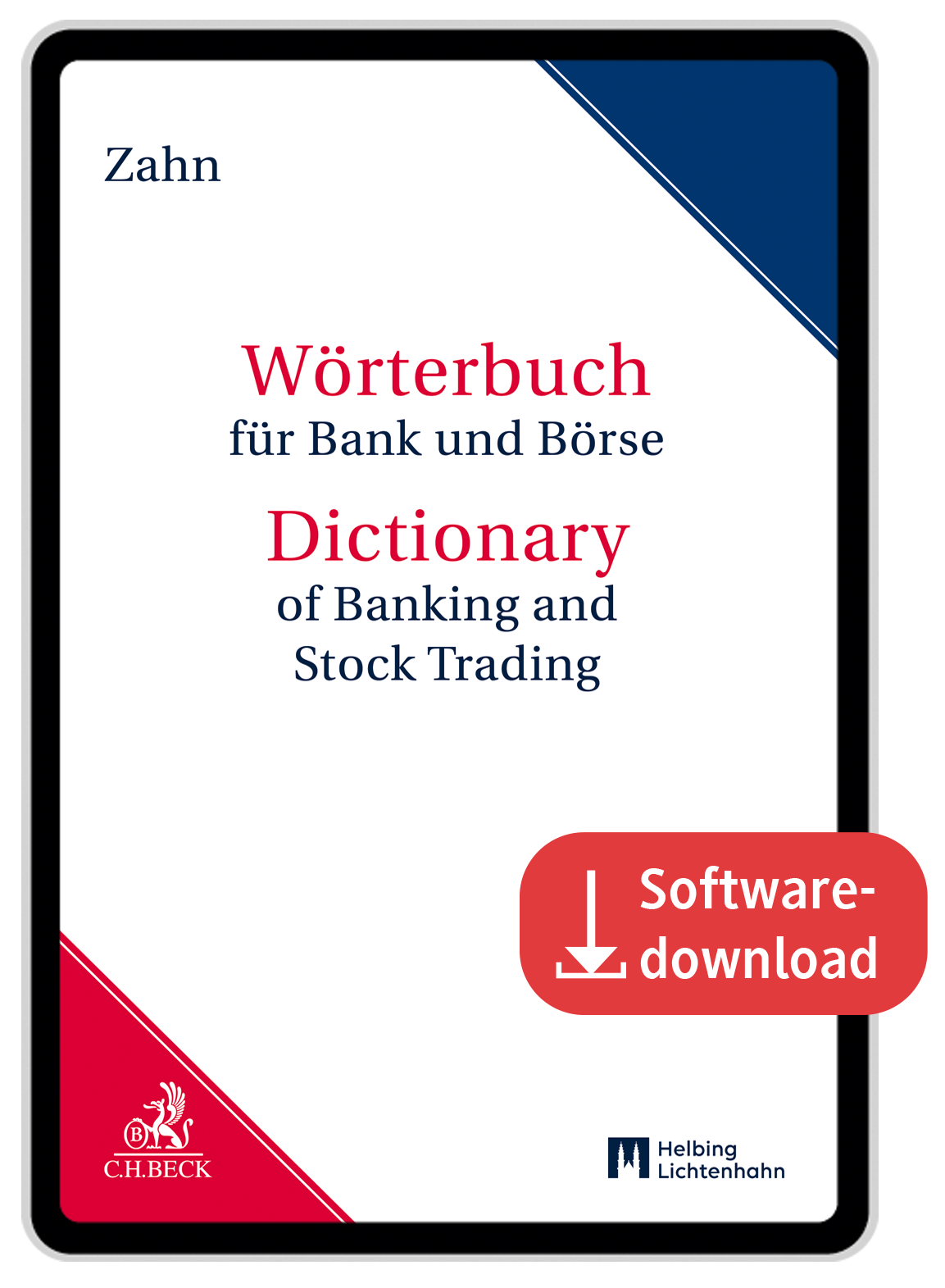 W&ouml;rterbuch f&uuml;r Bank und B&ouml;rse / Dictionary of Banking and Stock Trading Deutsch-Englisch / Englisch-Deutsch