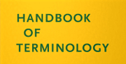 Handbook of Terminology Online