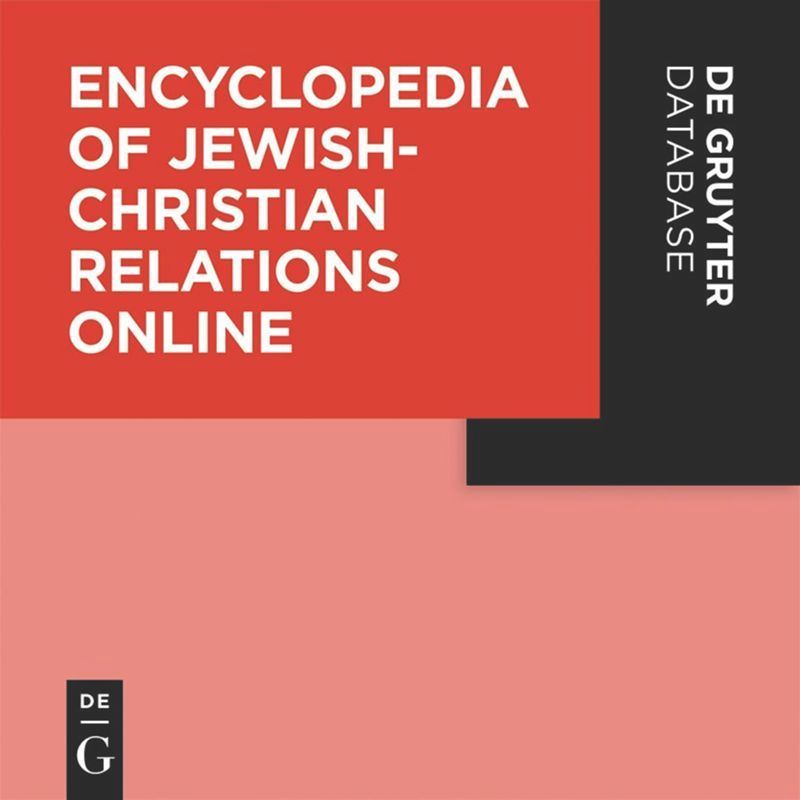 Encyclopedia of Jewish-Christian Relations Online