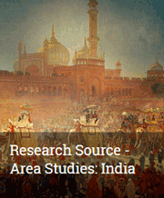 Area Studies: India - Research Source