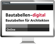 Bautabellen-digital - Bautabellen für Architekten