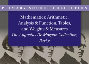 The Augustus De Morgan Collection, Part 3