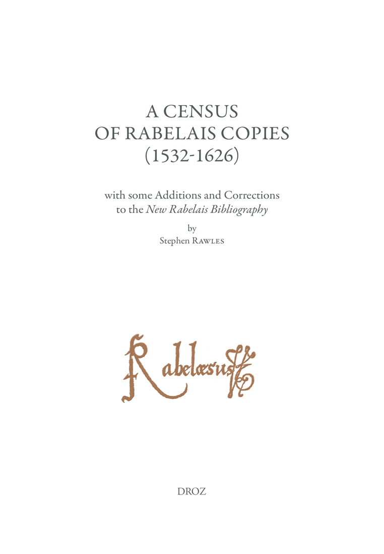 Fran&ccedil;ois Rabelais