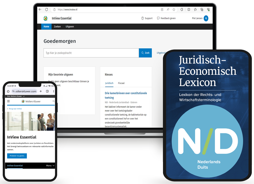 Juridisch-Economisch Lexicon / Lexikon der Rechts- und Wirtschaftsterminologie NL-DE